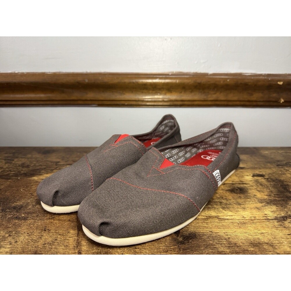 New Toms Womens Classic Audi Ash New  Size 8 Limited Edition Gray Flat Shoes